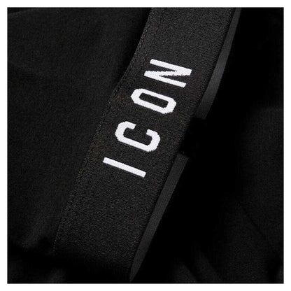 Black - Side - DSquared2 Mens Icon Logo T-Shirt