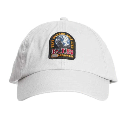 White - Side - Parajumpers Patch Cap