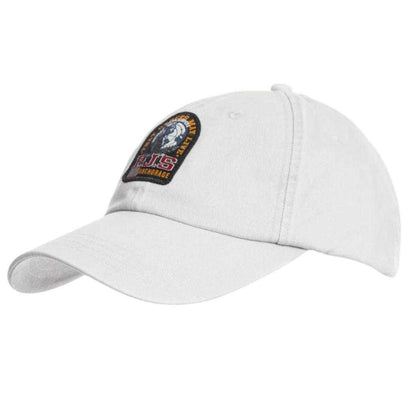 White - Front - Parajumpers Patch Cap