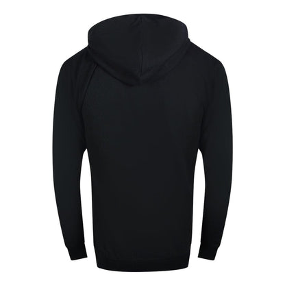 Black - Back - Cavalli Class Mens Spray Logo Hoodie