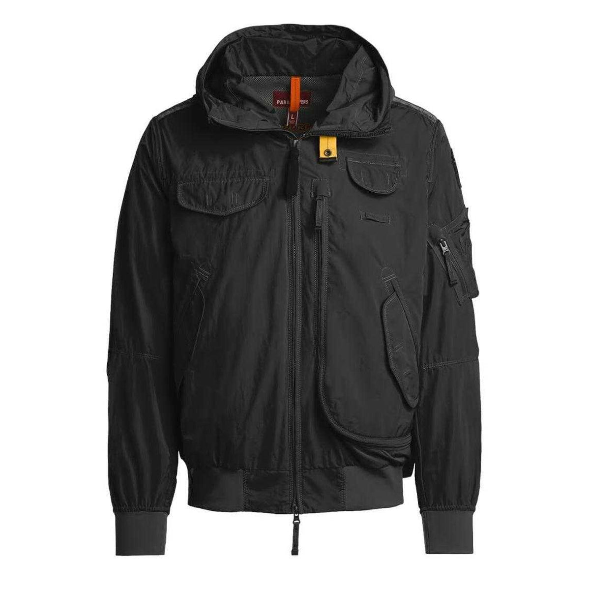 Off Black - Front - Parajumpers Unisex Adult Gobi Spring Bomber Jacket