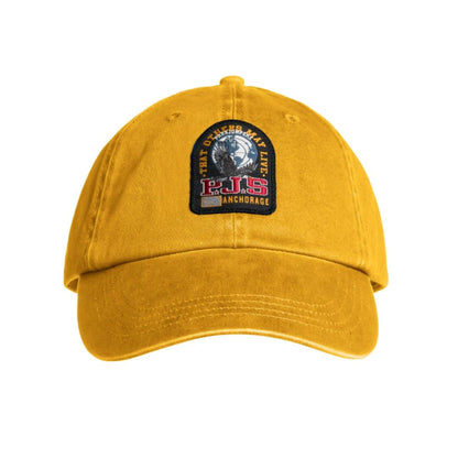 Yellow - Front - Parajumpers Patch Cap