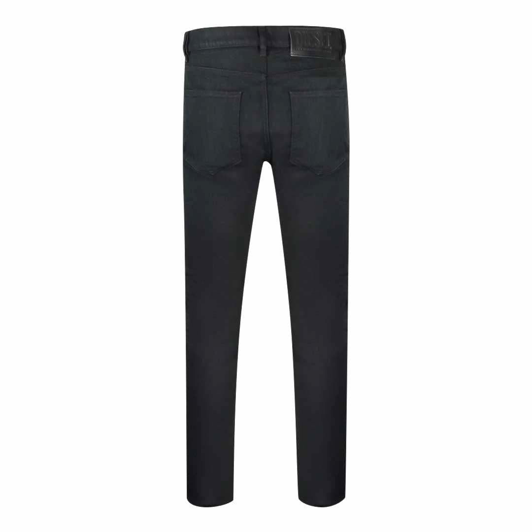Black - Back - Diesel Mens D-Viker Jeans