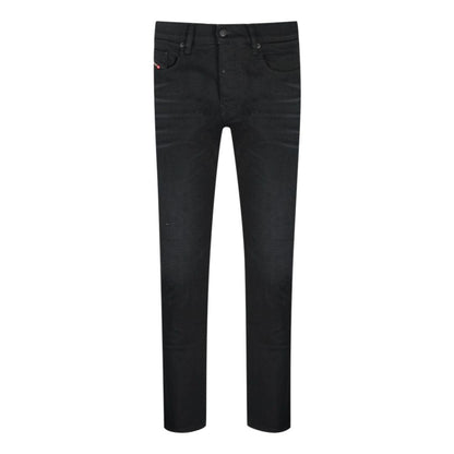 Black - Front - Diesel Mens D-Viker Jeans