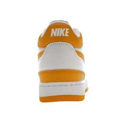 White-Yellow - Back - Nike Mens Attack Leather Trainers