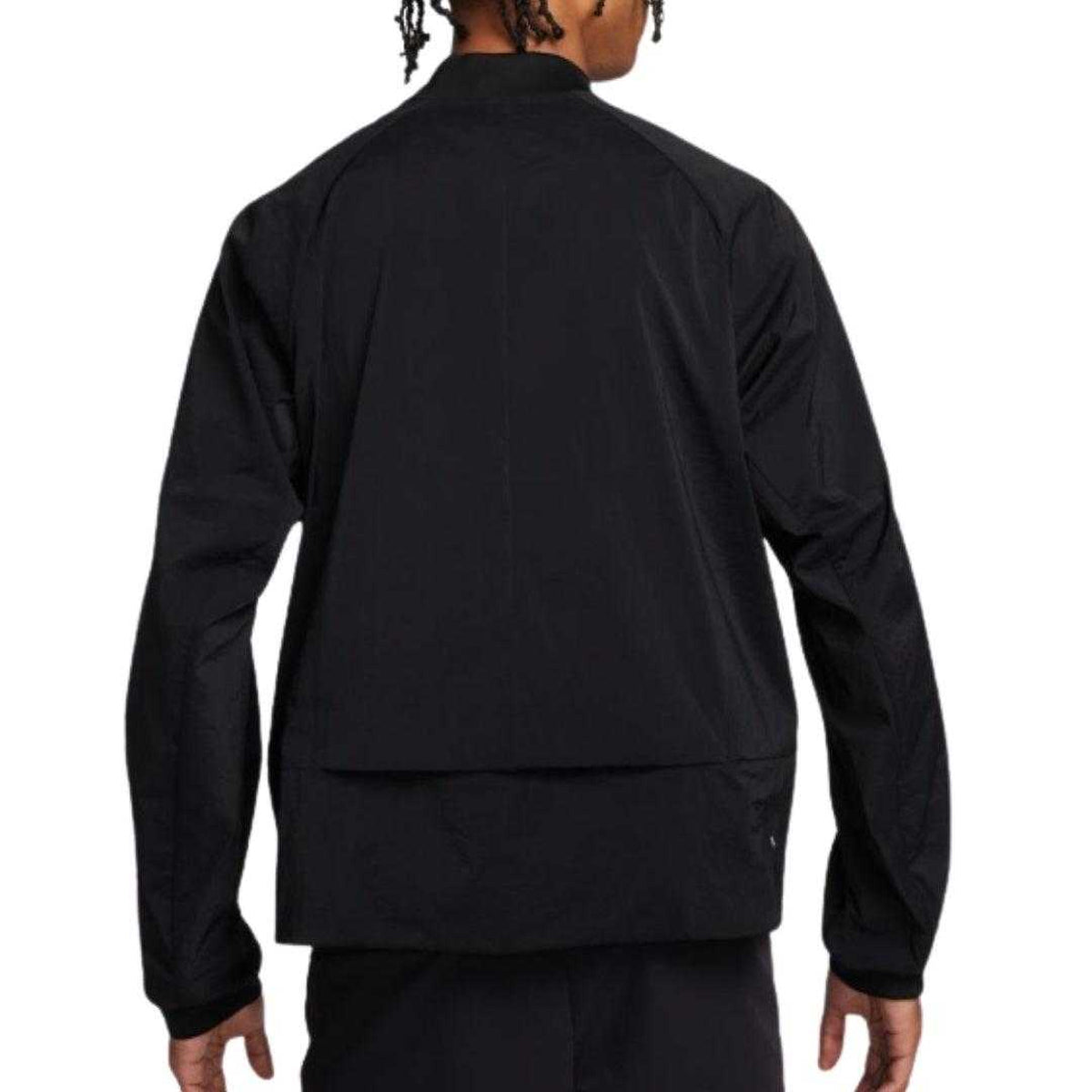 Black - Back - Nike Mens APS Repel Bomber Jacket