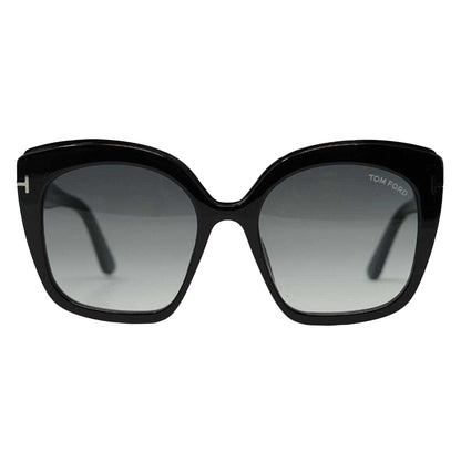 Black - Front - Tom Ford Womens-Ladies Chantalle Sunglasses