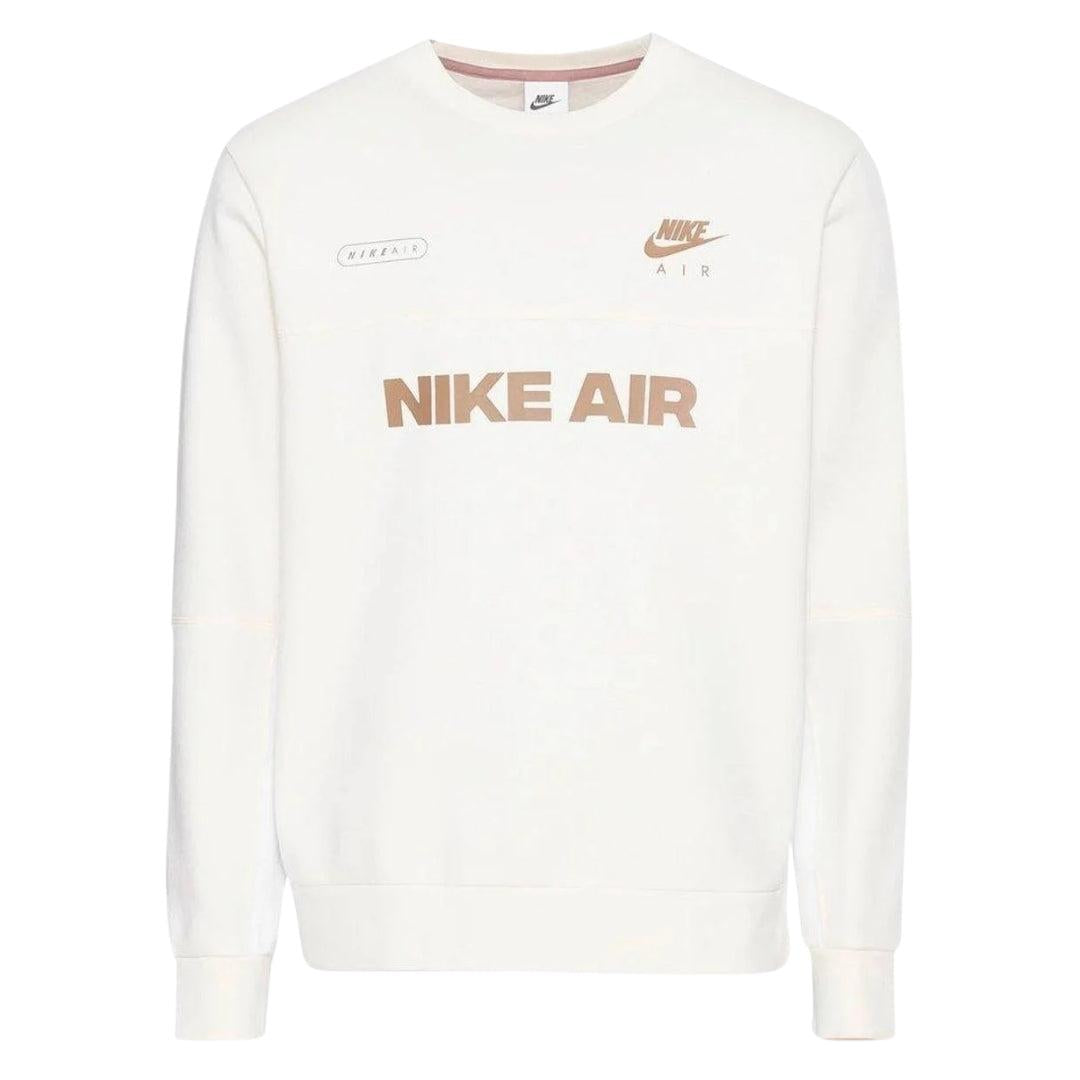 White - Front - Nike Mens Air Large Logo Sweatshirt