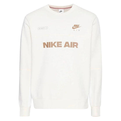 White - Front - Nike Mens Air Large Logo Sweatshirt