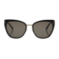 Rose Gold Shiny - Front - Tom Ford Womens-Ladies Simona Smoke Sunglasses