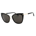 Rose Gold Shiny - Lifestyle - Tom Ford Womens-Ladies Simona Smoke Sunglasses