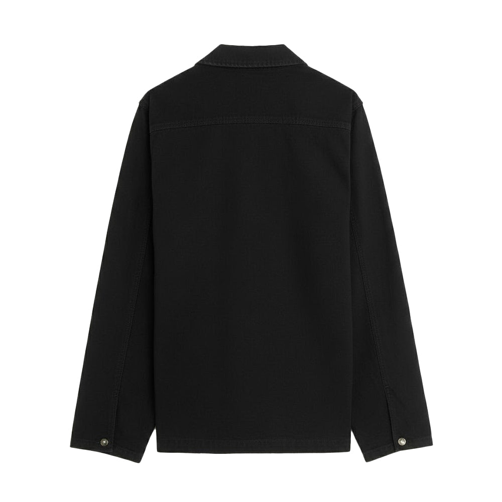 Black - Back - Nike Mens Plain Overshirt