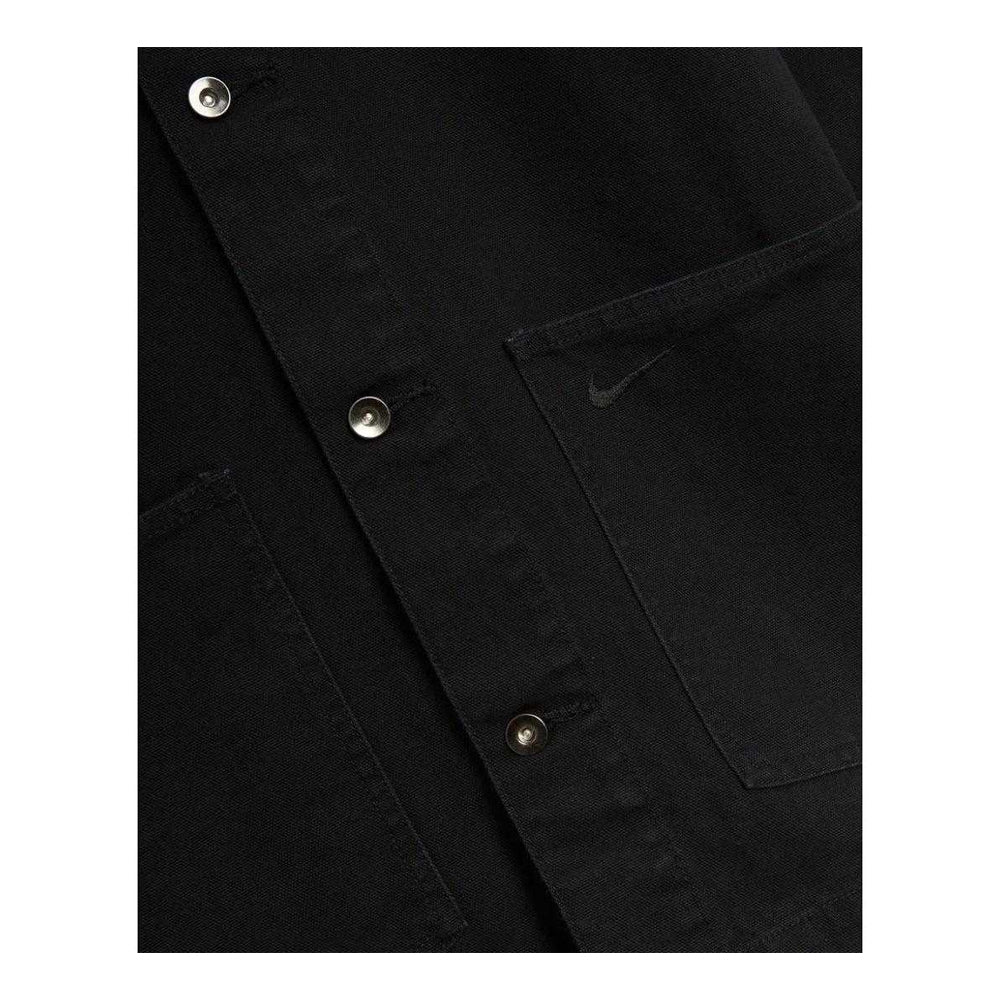 Black - Side - Nike Mens Plain Overshirt