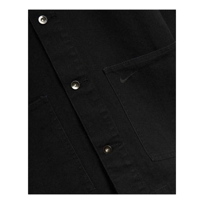 Black - Side - Nike Mens Plain Overshirt
