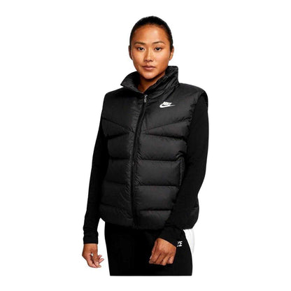 Black - Side - Nike Womens-Ladies Synthetic Down Gilet