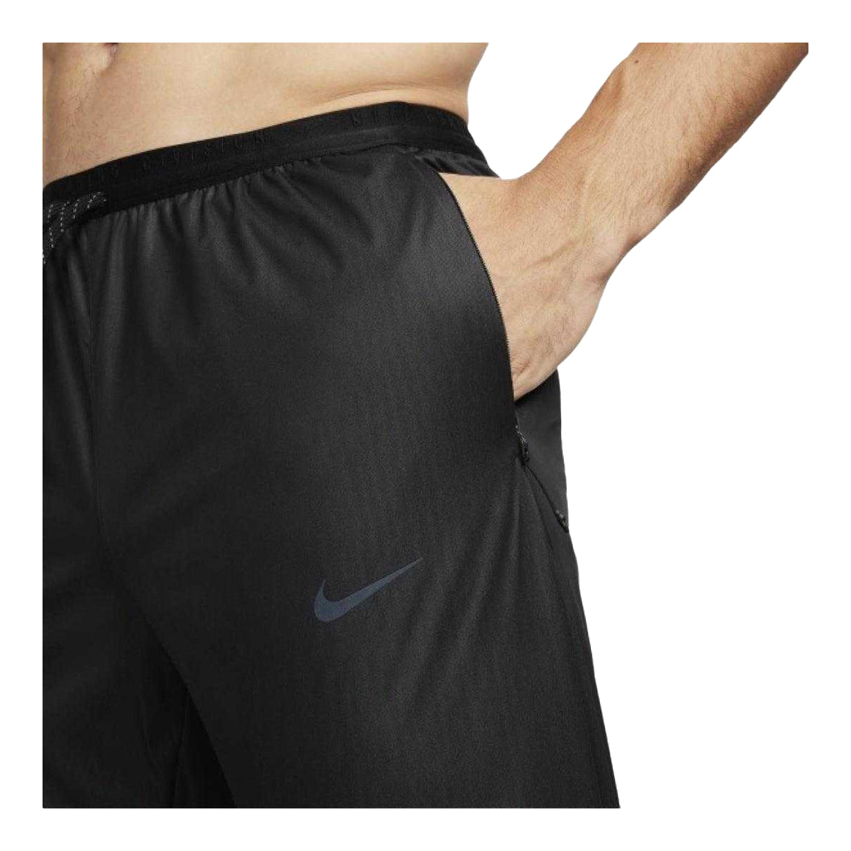 Black - Side - Nike Mens Run Division Phenom Storm-FIT Jogging Bottoms
