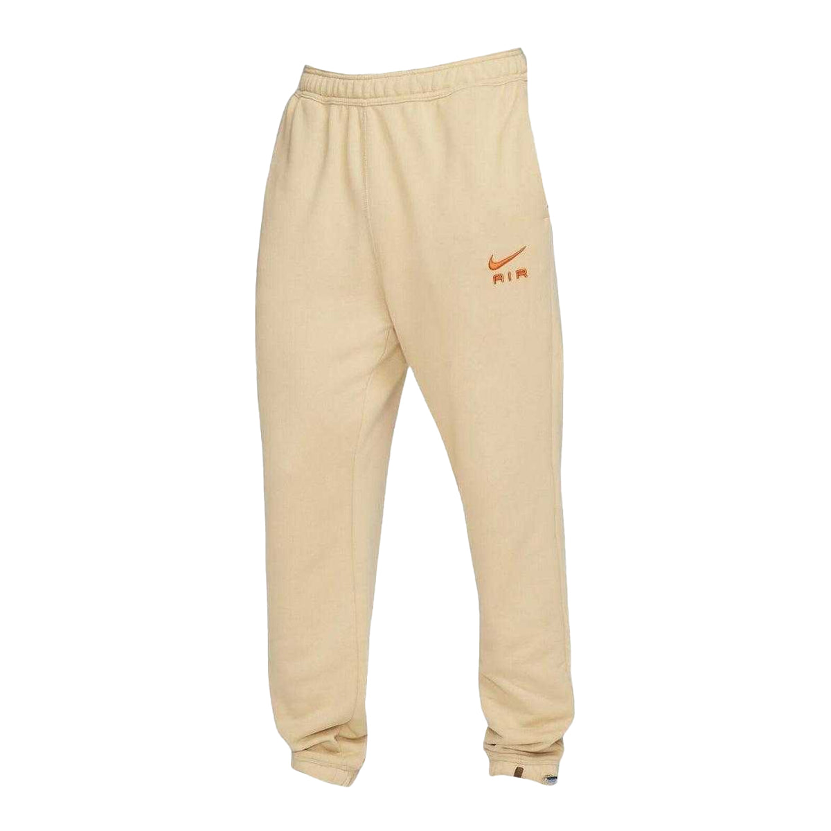 Beige - Front - Nike Mens Air Plain Jogging Bottoms