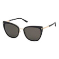 Rose Gold Shiny - Back - Tom Ford Womens-Ladies Simona Smoke Sunglasses