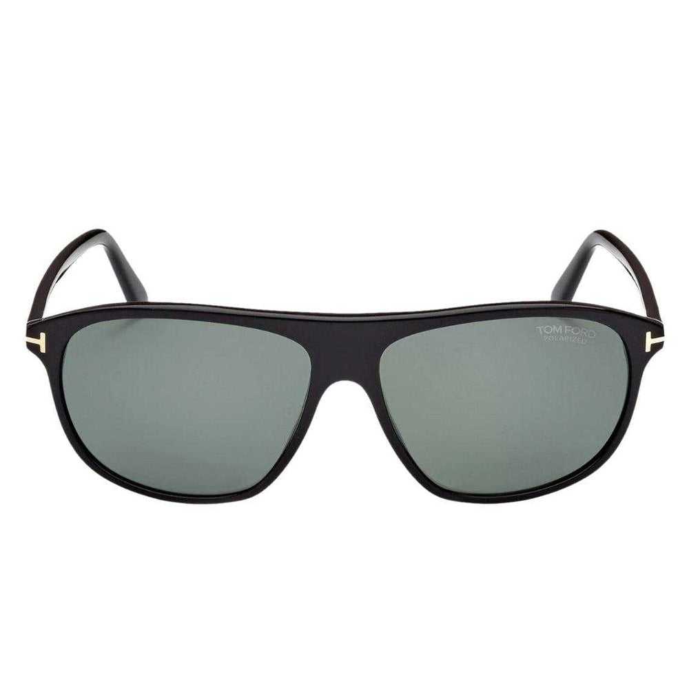 Shiny Black - Front - Tom Ford Mens Prescott Sunglasses