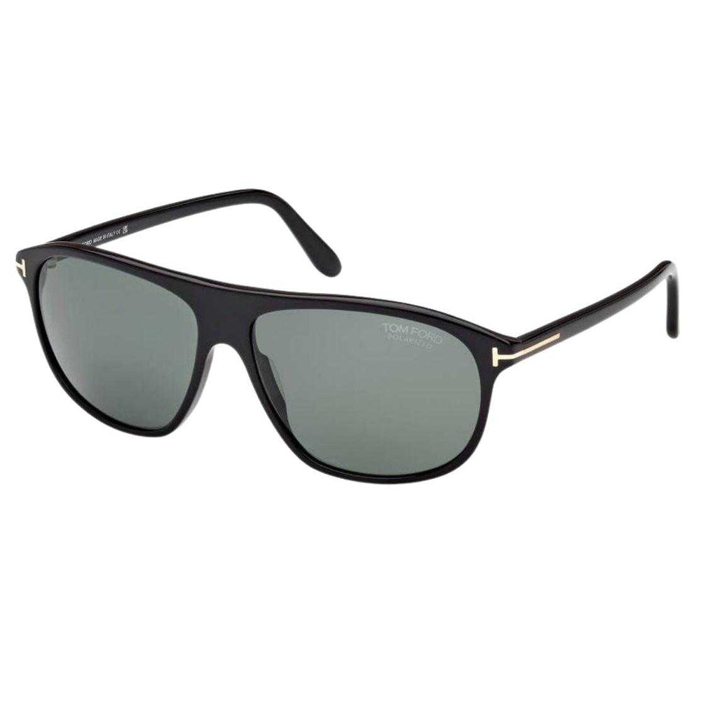Shiny Black - Back - Tom Ford Mens Prescott Sunglasses