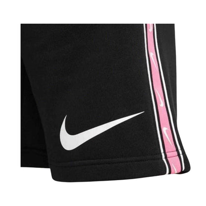Black-Pink - Side - Nike Mens Taped Shorts