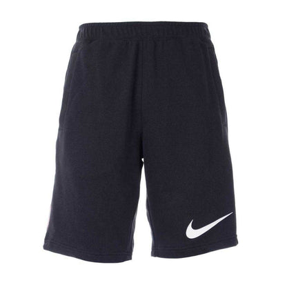Black-Pink - Front - Nike Mens Taped Shorts