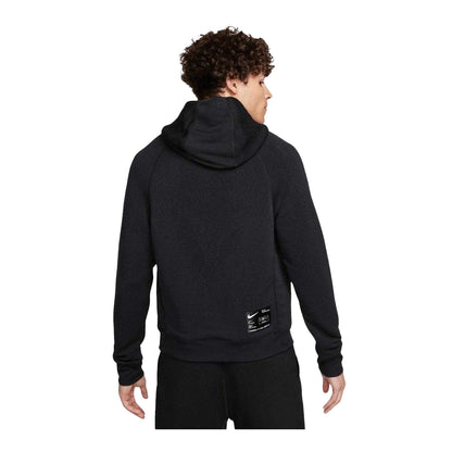 Black - Back - Nike Mens Axis Performance System Therma-Fit Hoodie