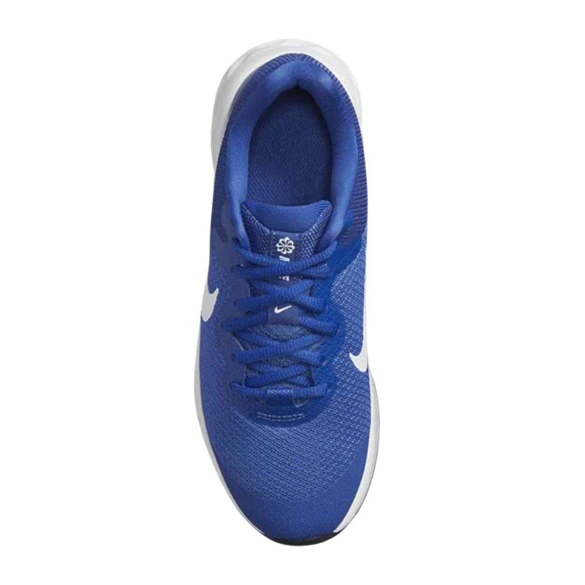 Blue - Side - Nike Womens-Ladies Revolution 6 Trainers
