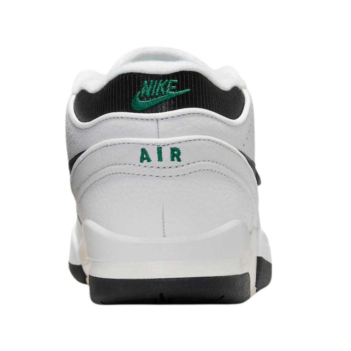 Black-White - Back - Nike Mens Air Alpha Force 88 Leather Trainers