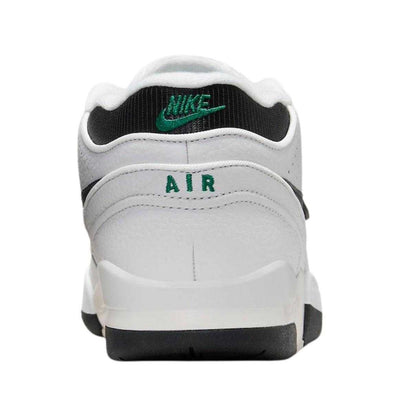 Black-White - Back - Nike Mens Air Alpha Force 88 Leather Trainers