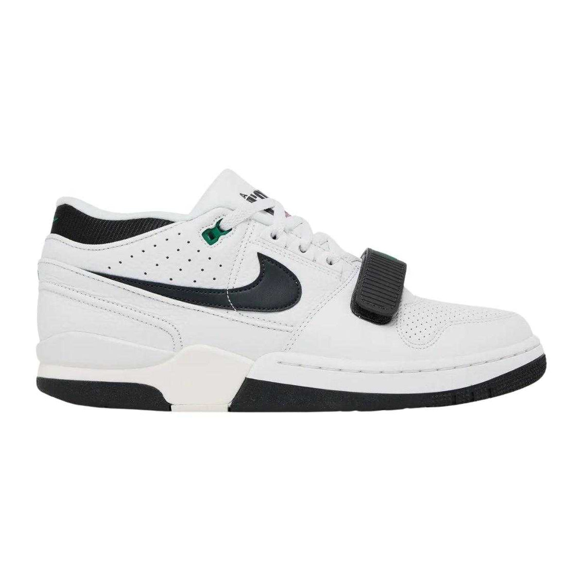 Black-White - Side - Nike Mens Air Alpha Force 88 Leather Trainers
