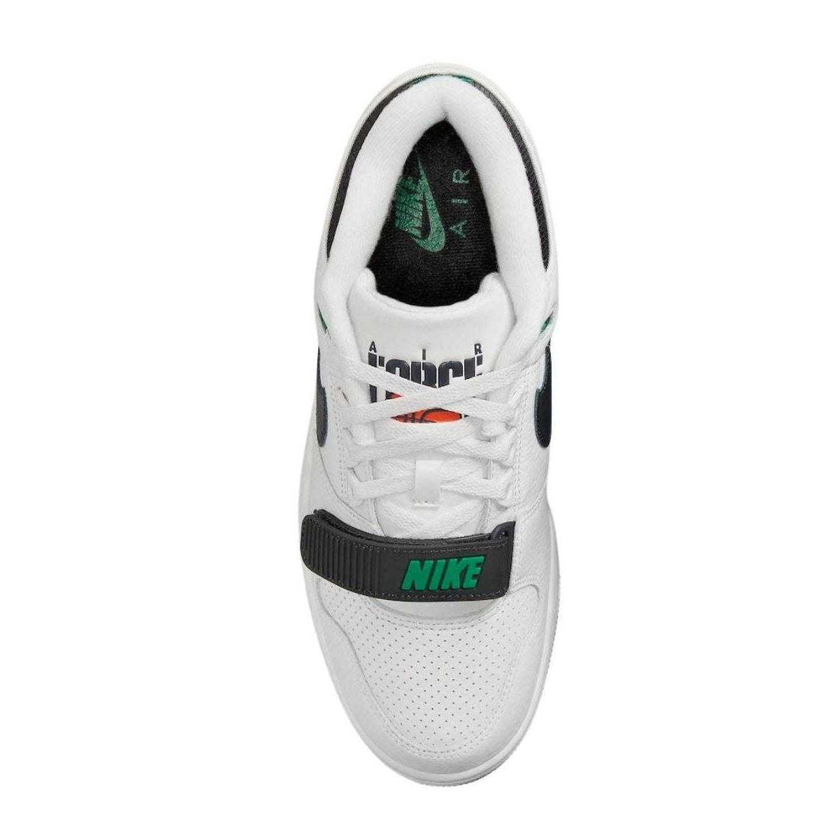 Black-White - Lifestyle - Nike Mens Air Alpha Force 88 Leather Trainers