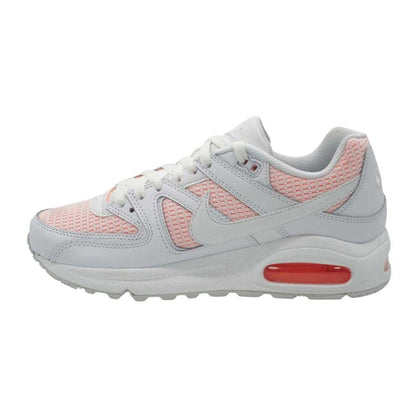 White-Pink - Side - Nike Womens-Ladies Air Max Command Trainers