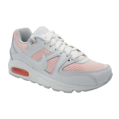 White-Pink - Lifestyle - Nike Womens-Ladies Air Max Command Trainers