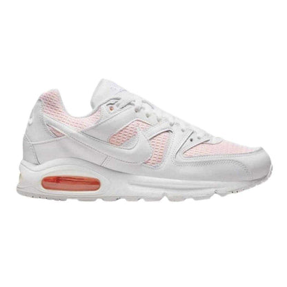 White-Pink - Front - Nike Womens-Ladies Air Max Command Trainers