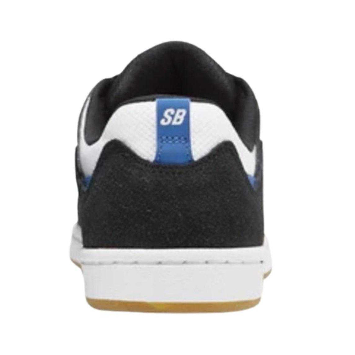 Black-White-Blue - Back - Nike Mens SB Alleyoop Suede Trainers