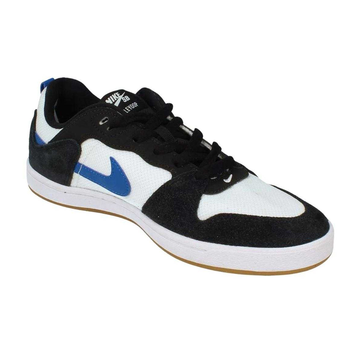 Black-White-Blue - Lifestyle - Nike Mens SB Alleyoop Suede Trainers