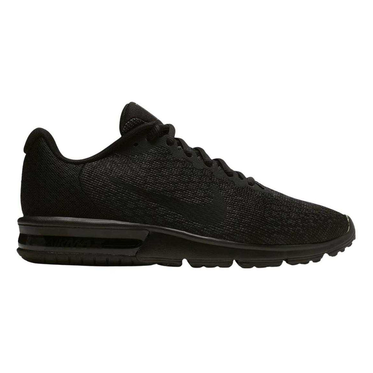 Black - Front - Nike Womens-Ladies Air Max Sequent 2 Trainers