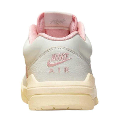 White-Pink - Back - Nike Womens-Ladies Jordan Stadium 90 Leather Trainers