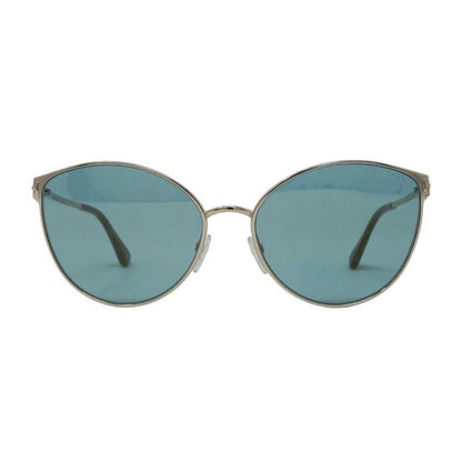 Rose Gold-Blue - Front - Tom Ford Womens-Ladies Zeila Sunglasses