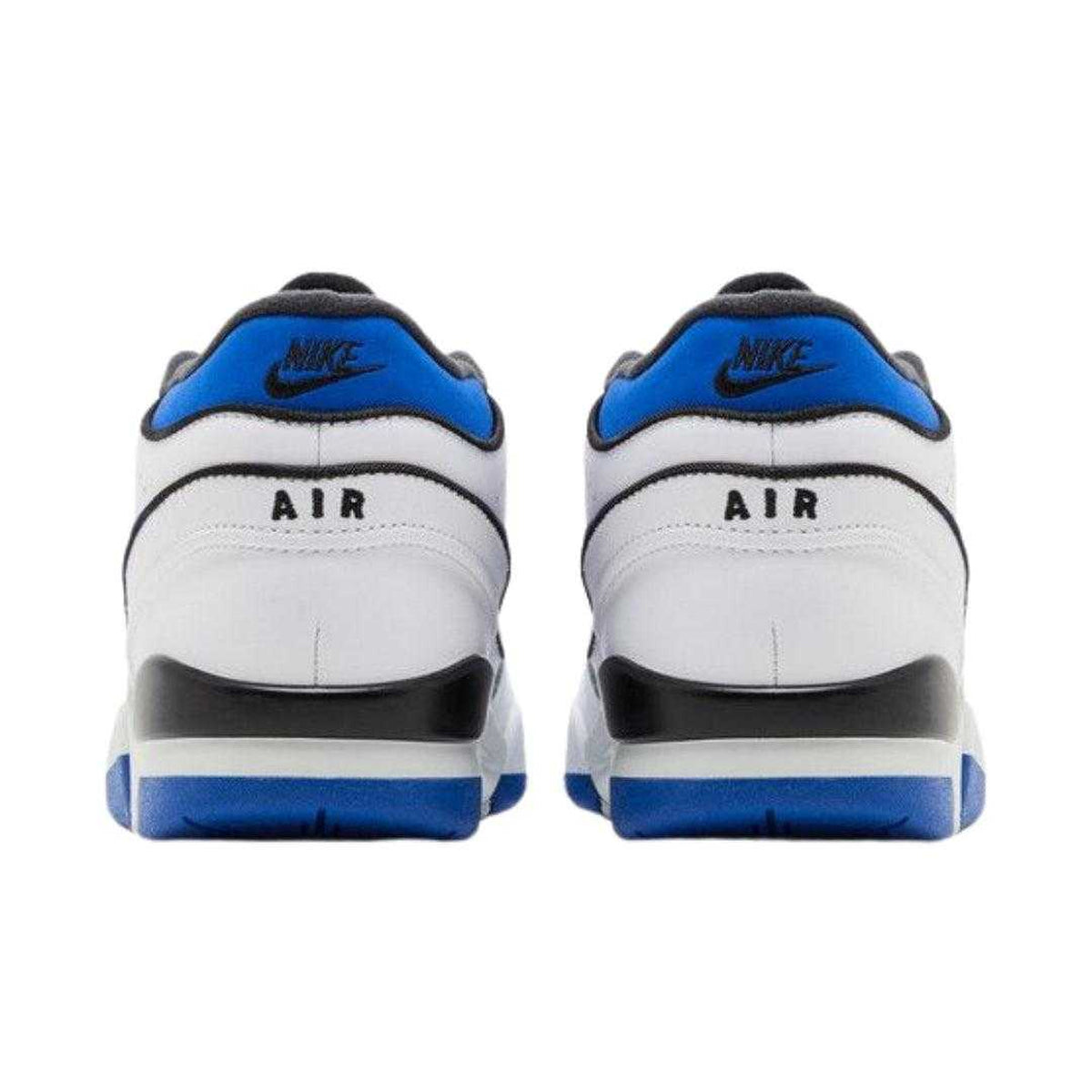 White-Blue - Back - Nike Mens Air Alpha Force 88 Leather Trainers