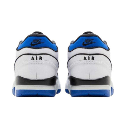 White-Blue - Back - Nike Mens Air Alpha Force 88 Leather Trainers