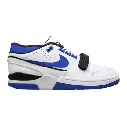 White-Blue - Front - Nike Mens Air Alpha Force 88 Leather Trainers