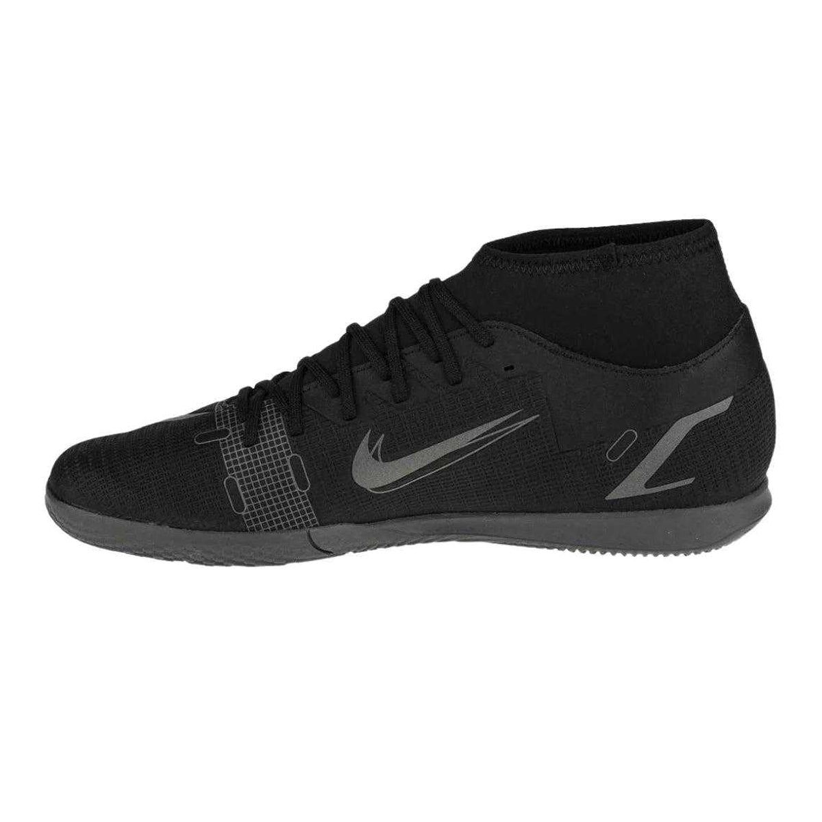 Black - Side - Nike Mens Mercurial Superfly 8 Club Indoor Football Shoes
