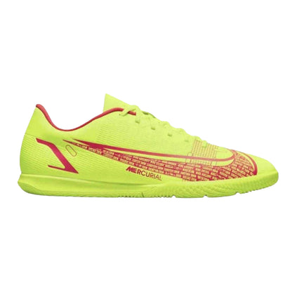 Volt-Bright Crimson - Front - Nike Mens Mercurial Vapour 14 Club Indoor Football Shoes
