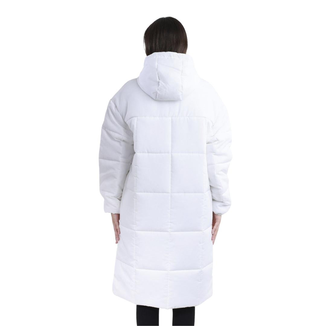 White - Lifestyle - Nike Womens-Ladies Long Length Jacket
