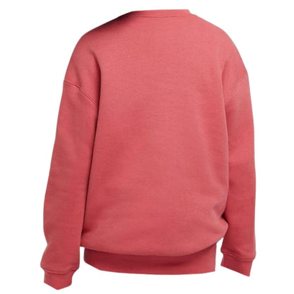 Pink - Back - Nike Mens Youth Swoosh Crew Neck Sweatshirt