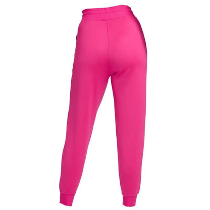 Pink - Back - Nike Womens-Ladies Plain Jogging Bottoms