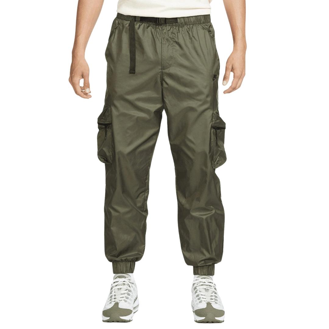 Dark Green - Side - Nike Mens Lightweight Cargo Trousers