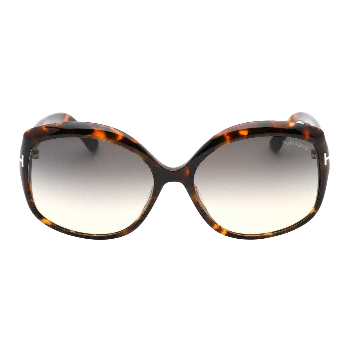 Havana - Front - Tom Ford Womens-Ladies Chiara Sunglasses
